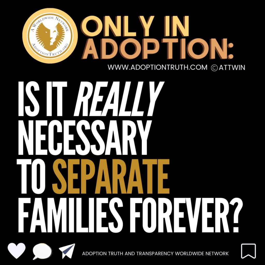 Featured image for “Questioning the Necessity of the Adoption Industry.”