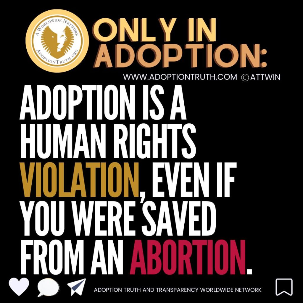 Adoptive Rights Abortion Versus Adoption Debate | Adoption Truth & Transparency